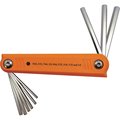 Dynamic Tools 9 Piece SAE Folding Hex Key Set, 5/64" - 1/4" D043207